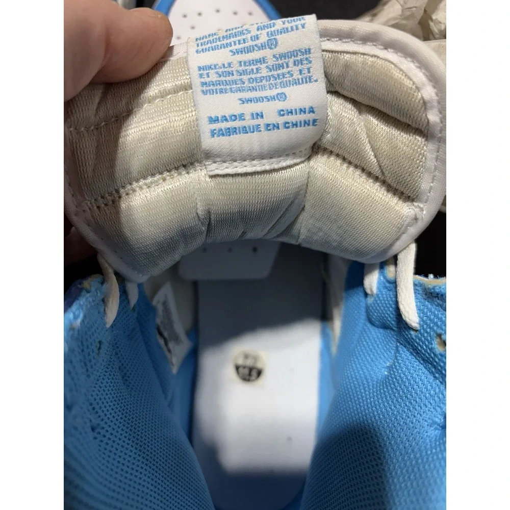 Nike Air Jordan 1 Retro High OG UNC 2015 555088-117 Men's Size 11.5 Powder Blue